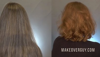Long bob i miodowy blond!