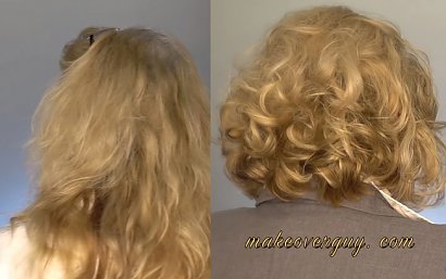 Na jej głowie pojawił się maślany blond i zakręcony long bob!