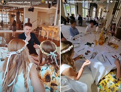 Dużo gości, stoły jak na wesele i magik, który zabawiał dzieci :)
