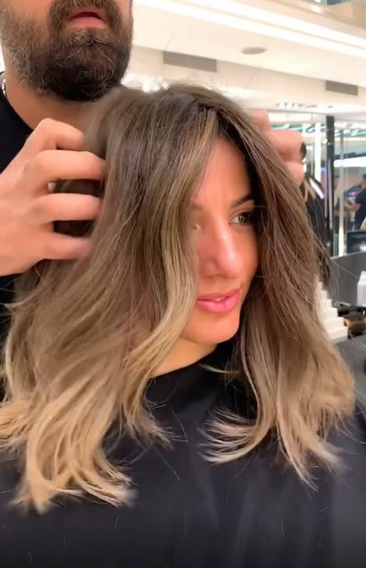 Piękne sombre i long bob!