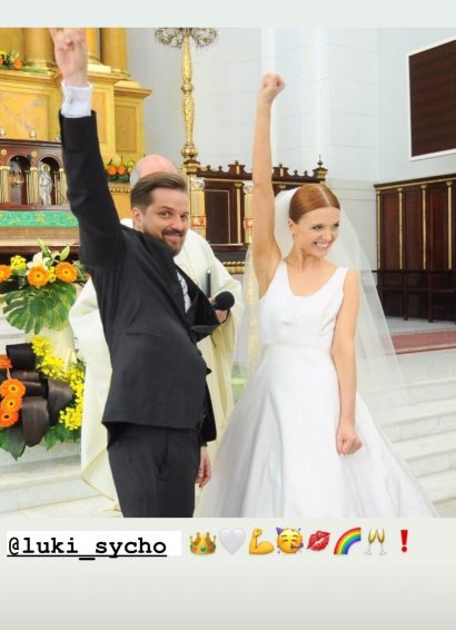 Kasia Burzyńska i Łukasz Sychowicz są małżeństwem od 6 lat!
