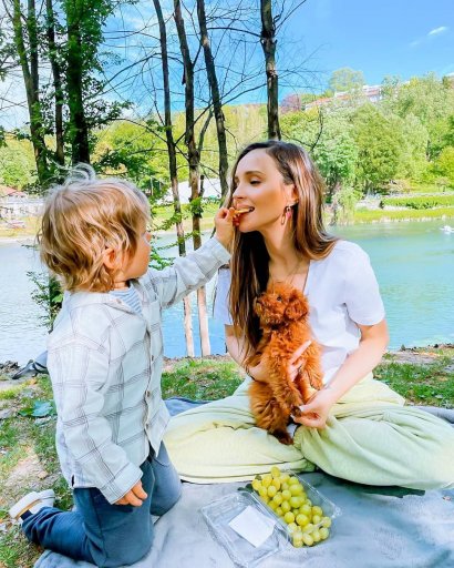 Marina Łuczenko jest szczęśliwą mamą 3-letniego Liama.