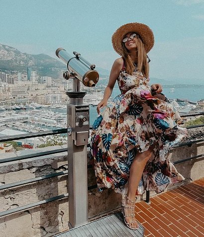 Aktorka spędzała końcówkę wakacji w Monte-Carlo (Monaco), gdzie...