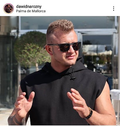 Dawid Narożny ujawnił na Instagramie niepublikowane filmy z Magdą Narożną.