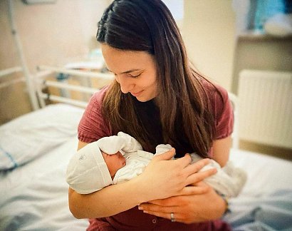 Jej najmłodszy syn przyszedł na świat 18 kwietnia!