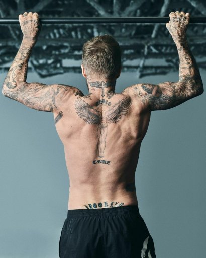 Zobacz tatuaże Davida Beckhama!