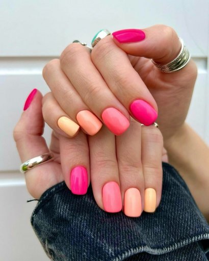 gradient nails