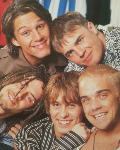 Zespół Take That był brytyjską odpowiedzią na odnoszący wielkie sukcesy amerykański boysband New Kids on the Block.
