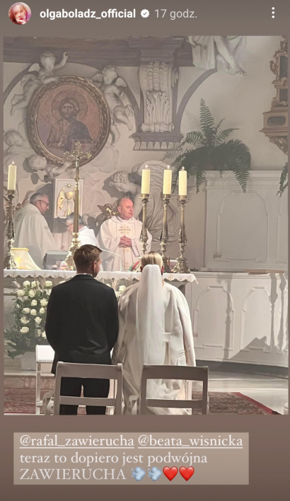 Rafał i Beata zdecydowali się na ślub w obrządku katolickim.
