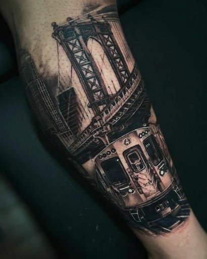 #citytattoo - tatuaż miasta. Zobacz najpiękniejsze malunki, warte inspiracji!