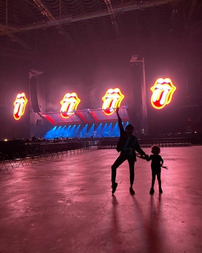 Melanie Hamrick i Mick Jagger poznali się na koncercie The Rolling Stones w Tokio.