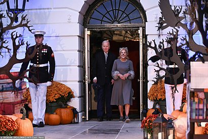 W poniedziałek Joe Biden i Jill Biden zorganizowali Halloween w Białym Domu i zaprosili do swoje rezydencji w Waszyngtonie dzieci i ich rodziców.