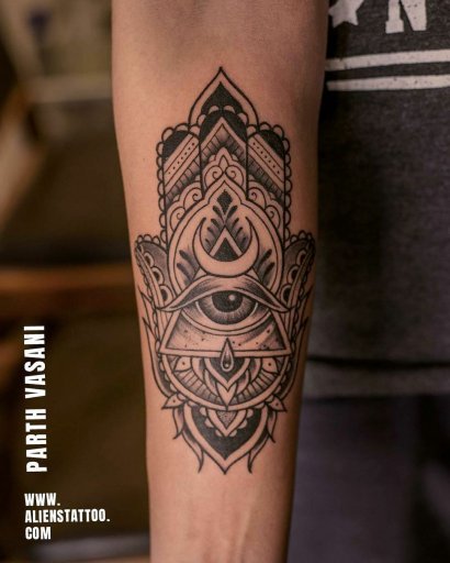 #hamsatattoo - tatuaże hamsa. Piękny ze specjalnym znaczeniem! Oto najlepsze tatuaże!