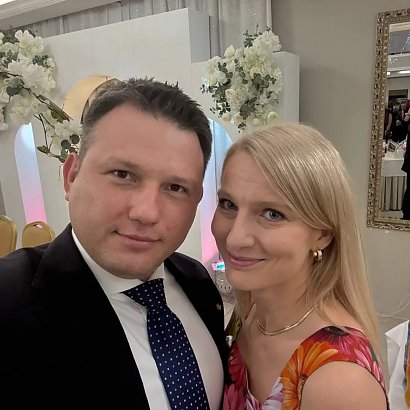 Na evencie nie zabrakło też Sławomira Mentzena z żoną.